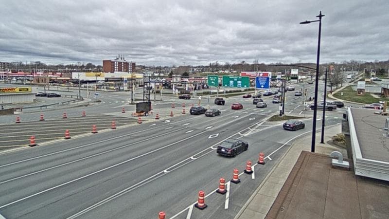 Macdonald Bridge - Halifax bound