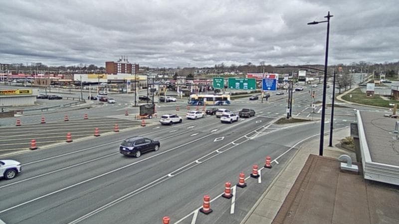 Macdonald Bridge - Halifax bound