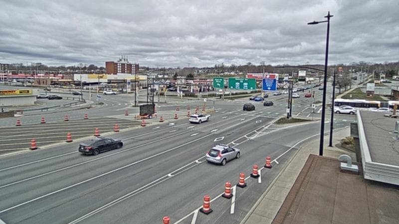 Macdonald Bridge - Halifax bound