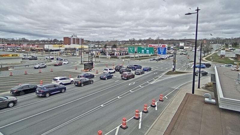 Macdonald Bridge - Halifax bound