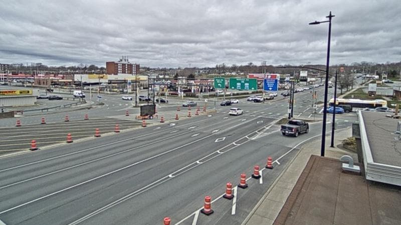 Macdonald Bridge - Halifax bound