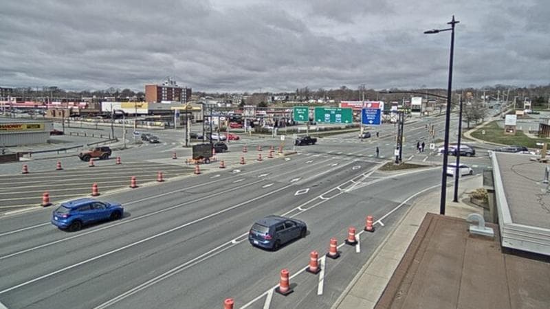 Macdonald Bridge - Halifax bound