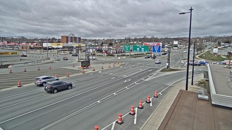 Macdonald Bridge - Halifax bound