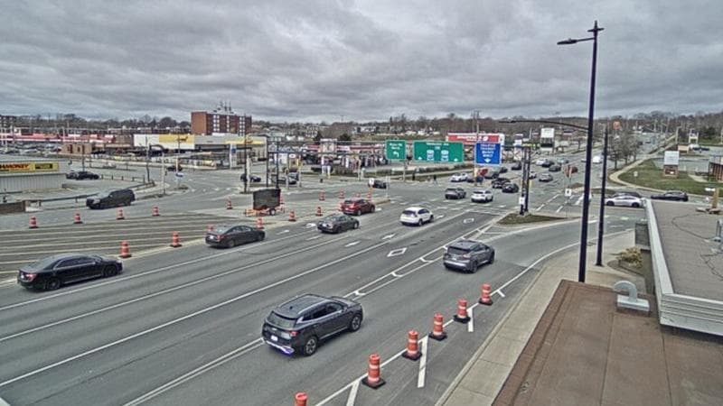 Macdonald Bridge - Halifax bound