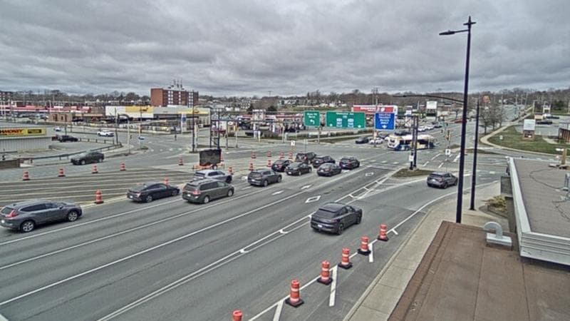 Macdonald Bridge - Halifax bound