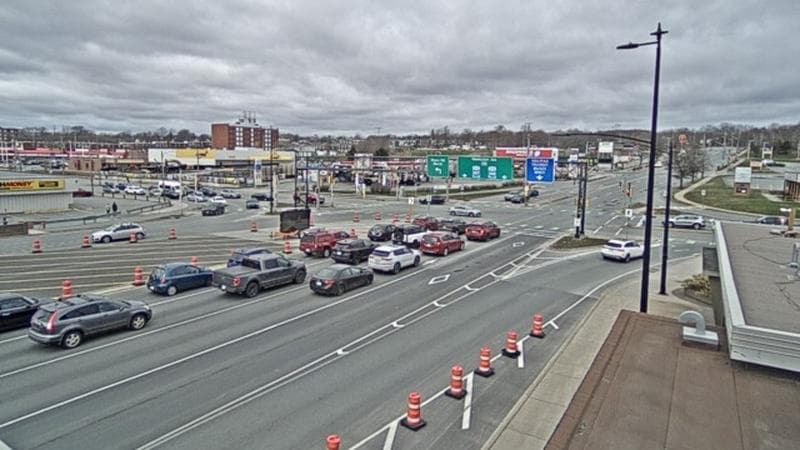 Macdonald Bridge - Halifax bound