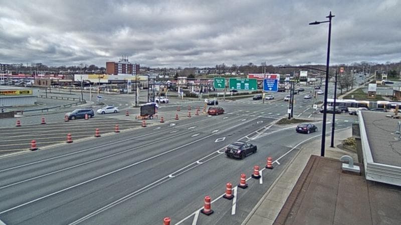 Macdonald Bridge - Halifax bound
