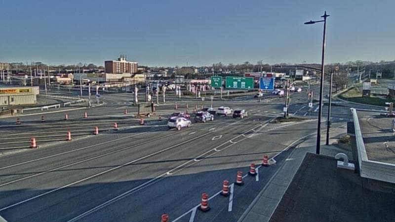 Macdonald Bridge - Halifax bound