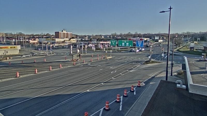 Macdonald Bridge - Halifax bound