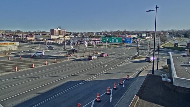 Macdonald Bridge - Halifax bound