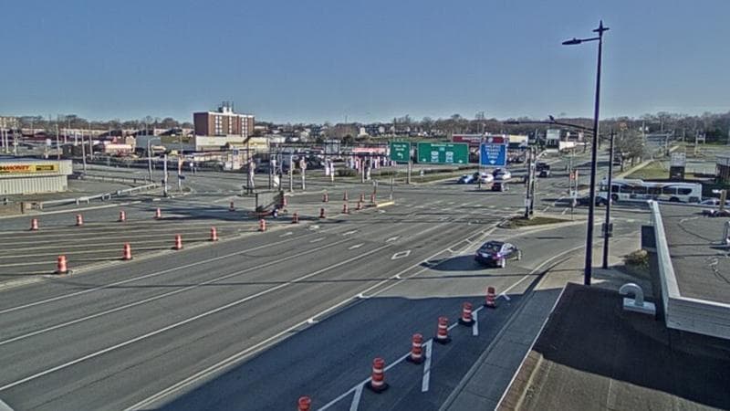 Macdonald Bridge - Halifax bound