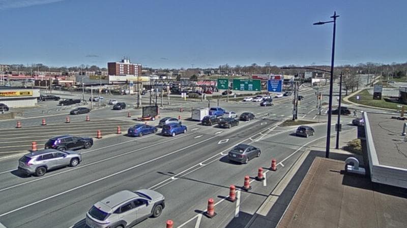 Macdonald Bridge - Halifax bound