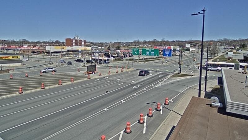 Macdonald Bridge - Halifax bound
