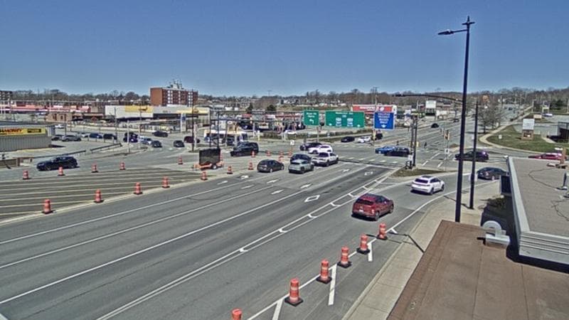 Macdonald Bridge - Halifax bound
