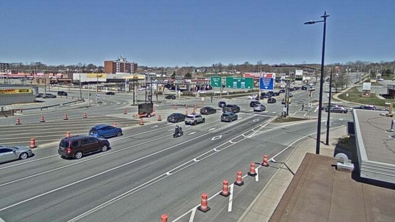 Macdonald Bridge - Halifax bound