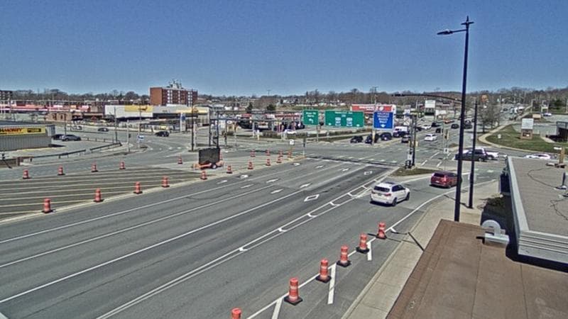 Macdonald Bridge - Halifax bound