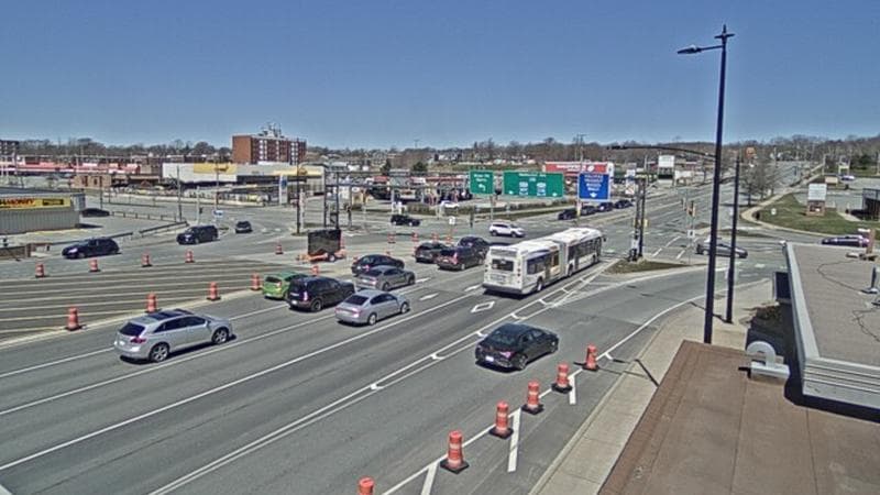 Macdonald Bridge - Halifax bound
