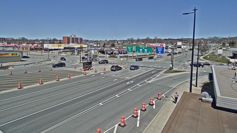 Macdonald Bridge - Halifax bound
