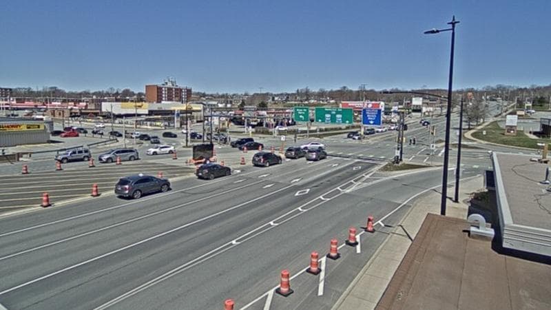 Macdonald Bridge - Halifax bound