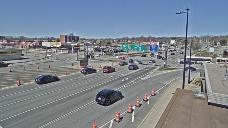 Macdonald Bridge - Halifax bound