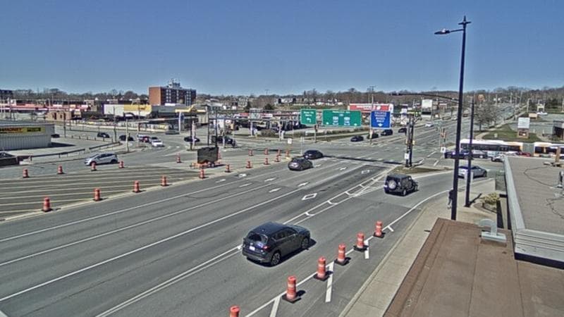 Macdonald Bridge - Halifax bound