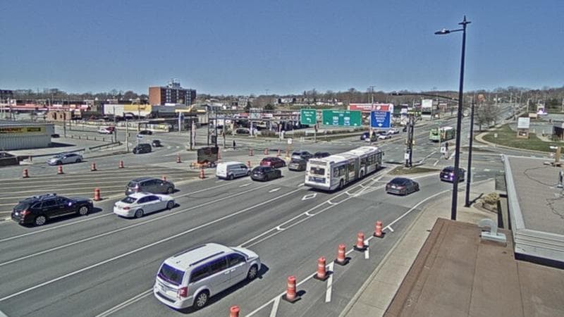 Macdonald Bridge - Halifax bound