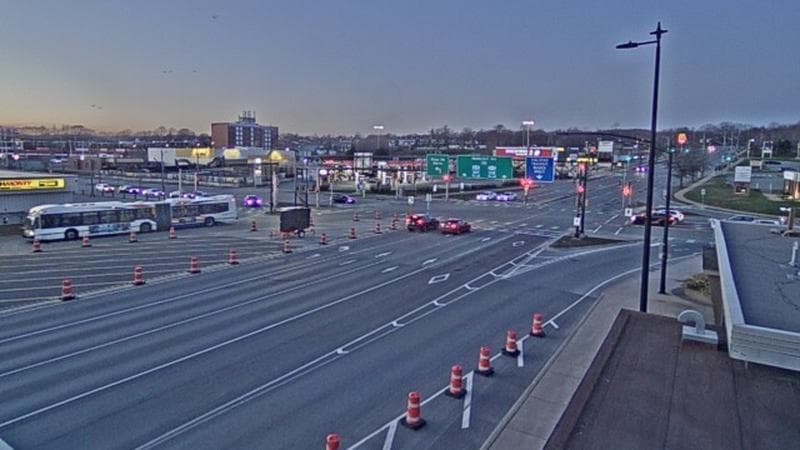 Macdonald Bridge - Halifax bound