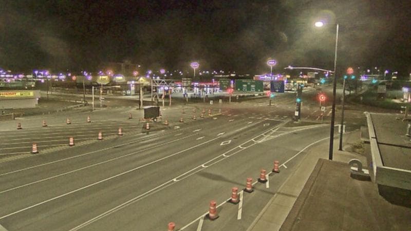 Macdonald Bridge - Halifax bound