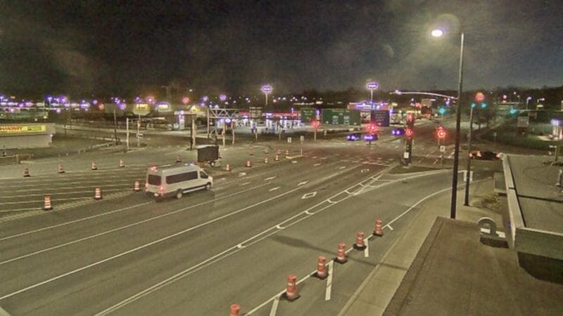 Macdonald Bridge - Halifax bound
