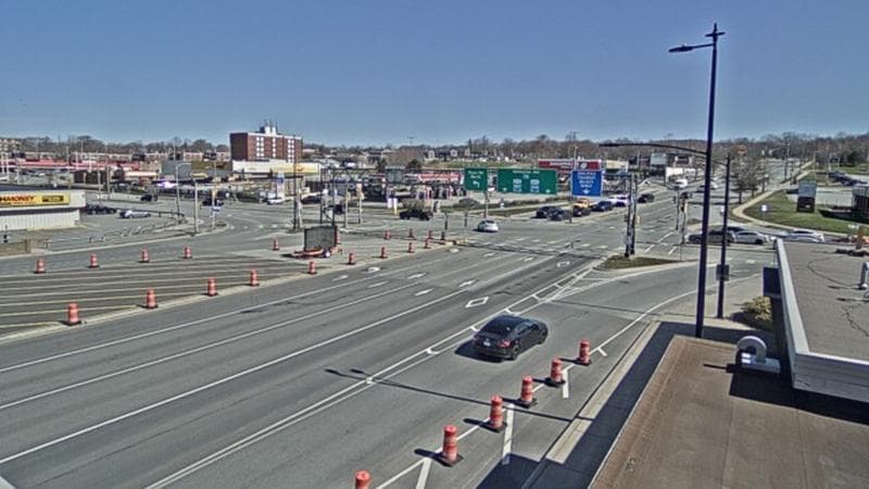 Macdonald Bridge - Halifax bound