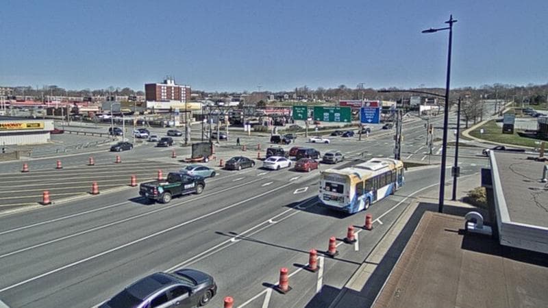 Macdonald Bridge - Halifax bound