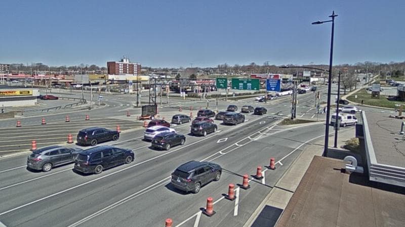 Macdonald Bridge - Halifax bound