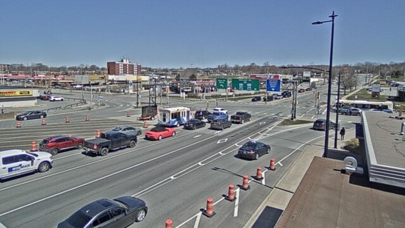 Macdonald Bridge - Halifax bound