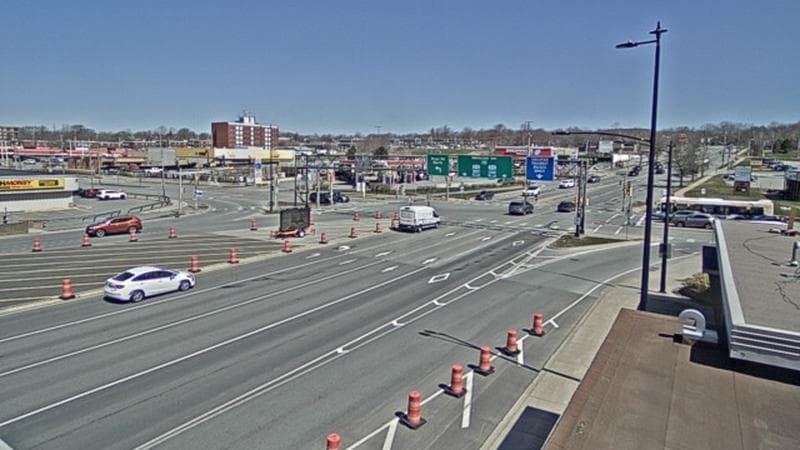 Macdonald Bridge - Halifax bound