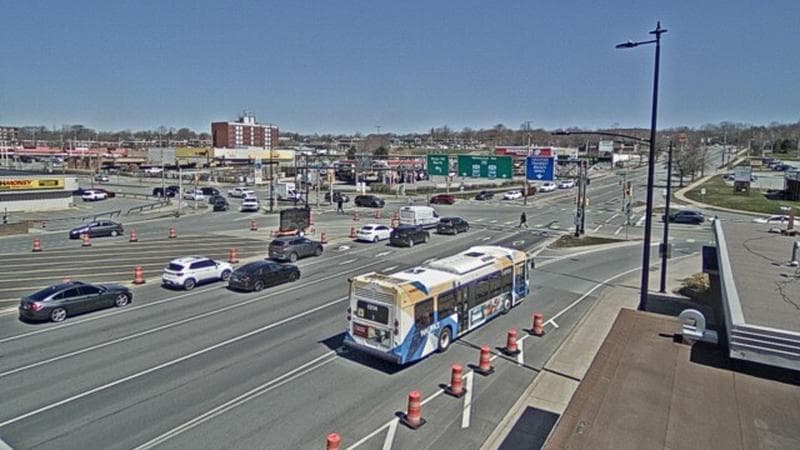 Macdonald Bridge - Halifax bound