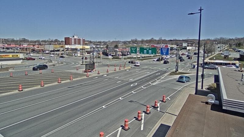 Macdonald Bridge - Halifax bound