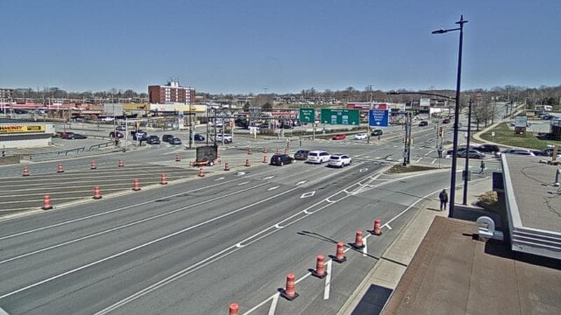 Macdonald Bridge - Halifax bound