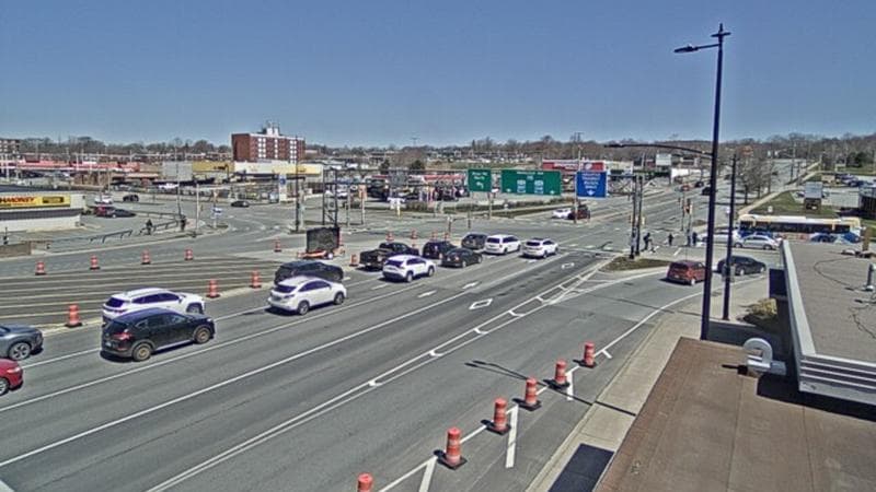 Macdonald Bridge - Halifax bound