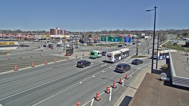 Macdonald Bridge - Halifax bound