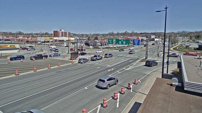 Macdonald Bridge - Halifax bound