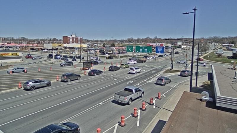 Macdonald Bridge - Halifax bound