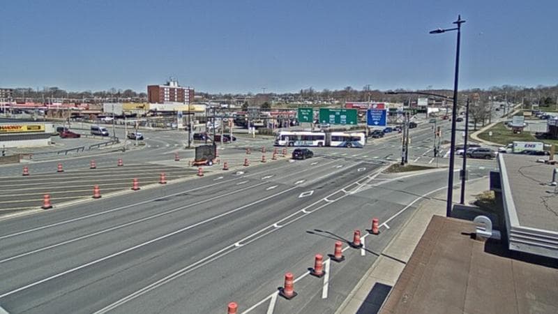 Macdonald Bridge - Halifax bound
