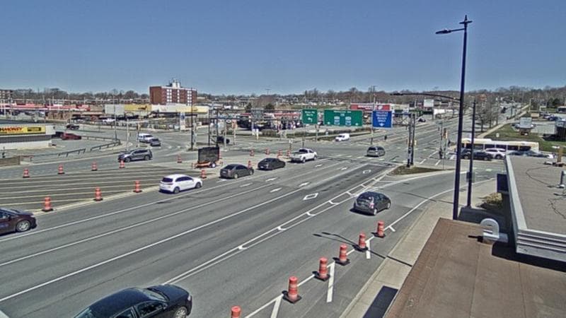 Macdonald Bridge - Halifax bound