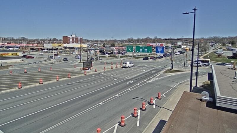 Macdonald Bridge - Halifax bound
