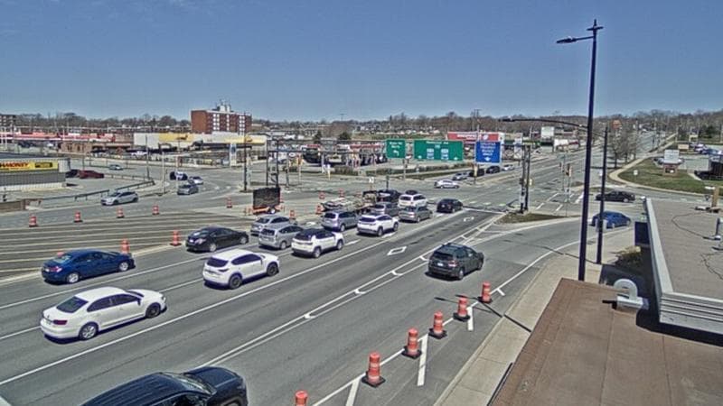 Macdonald Bridge - Halifax bound