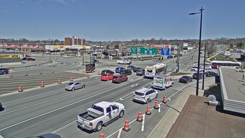 Macdonald Bridge - Halifax bound