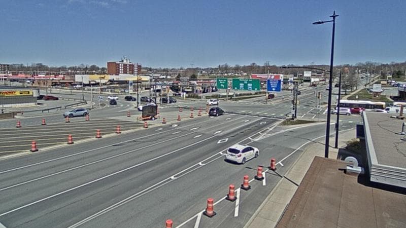 Macdonald Bridge - Halifax bound