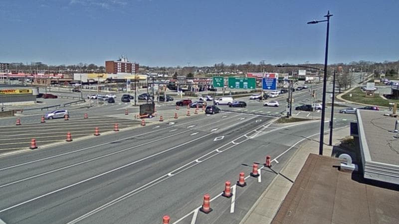 Macdonald Bridge - Halifax bound