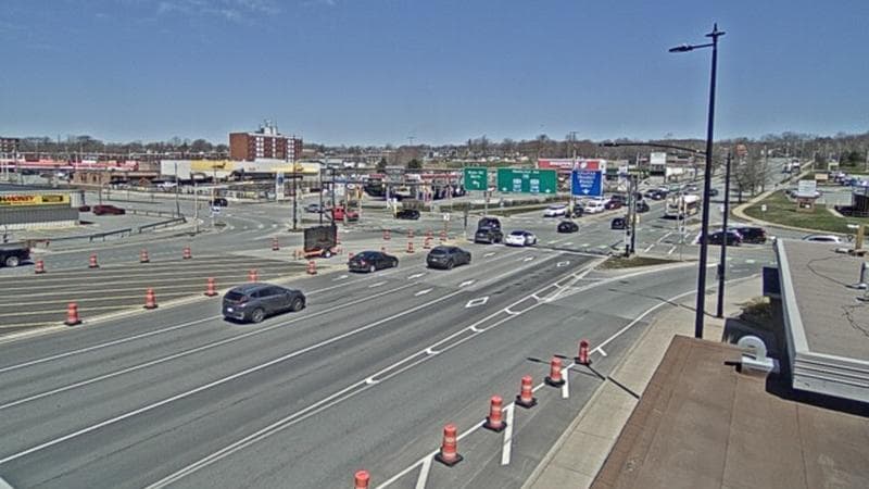 Macdonald Bridge - Halifax bound