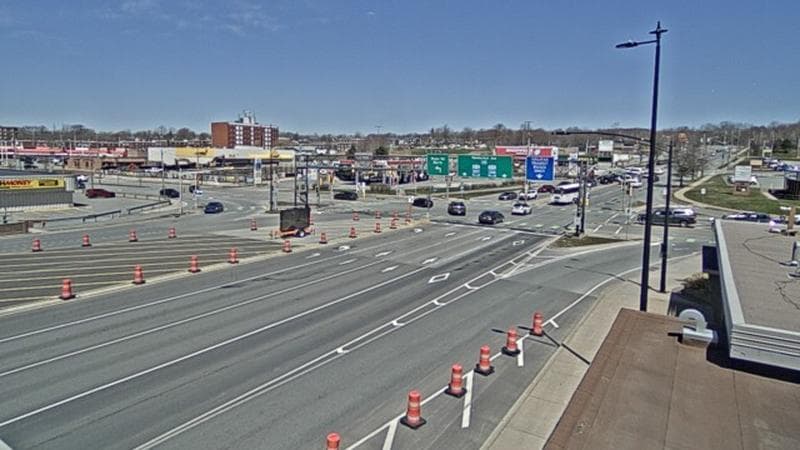 Macdonald Bridge - Halifax bound